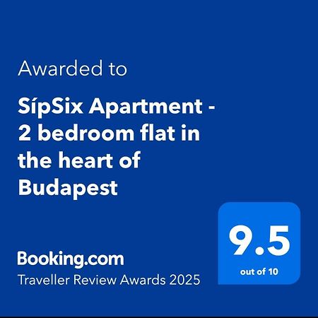 Sipsix Apartment - Modern 2 Bedroom Newly Renovated Flat With Ac In Budapest City Centre Dış mekan fotoğraf